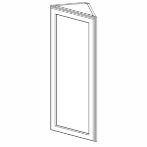 AW42 Ice White Shaker Wall Angle Cabinet (RTA)