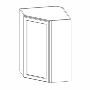 WDC2436 Petit Brown Wall Diagonal Corner Cabinet (RTA)