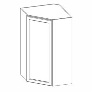 WDC2442 Petit Brown Wall Diagonal Corner Cabinet (RTA)