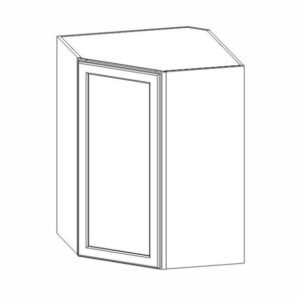 WDC273615 Petit Brown Wall Diagonal Corner Cabinet (RTA)